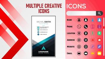 Business Card Maker - Creator ảnh chụp màn hình 2