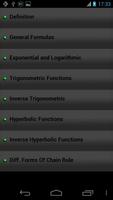 Calculus Formulas syot layar 1