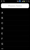 Physics Terms پوسٹر