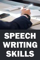 Speech Writing Skills Affiche
