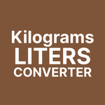 Kg to Liters Converter icon