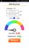 Erweiterter BMI-Rechner Plakat