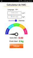 Calculateur avancé de l'IMC Affiche