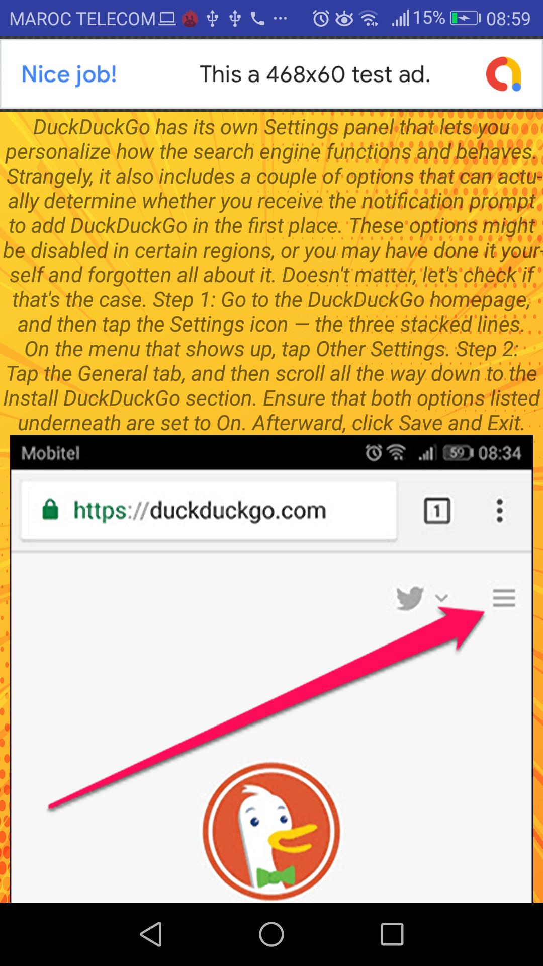 How to use DuckDuckGo Privacy Browser 2019 APK for Android Download