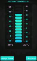 ميزان الحرارة الالكترونية HD الملصق