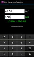 Fuel Conversion Calculator Affiche