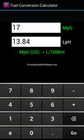 Fuel Conversion Calculator capture d'écran 1