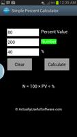 Percentage Calculator For Smart ảnh chụp màn hình 1