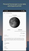 Lunar Calendar. Moon Phases + horoscopes poster