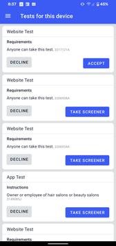 UserTesting 截图 1