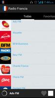 2 Schermata Radio Francia