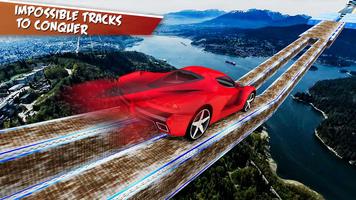 Superheroes Car Simulator Stunt Racing Games Ekran Görüntüsü 1