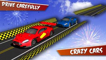 Superheroes Car Simulator Stunt Racing Games ภาพหน้าจอ 2