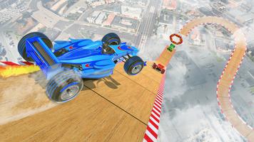 GT Car Stunts Formula Car Game imagem de tela 1