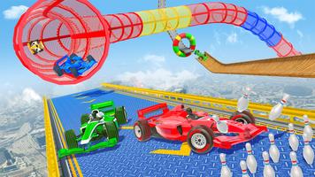 GT Car Stunts Formula Car Game Screenshot 2