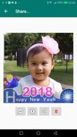 Happy New Year 2018 Profile Frame Ekran Görüntüsü 3