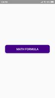 Math Formulas Affiche