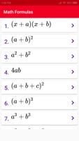 Math Formulas Ekran Görüntüsü 3