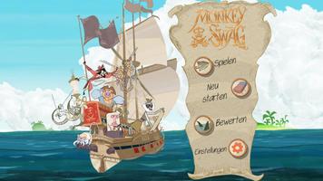 Monkey Swag– Affenstarke Geometrie-Schatzsuche Plakat