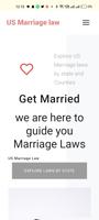 US Marriage law پوسٹر