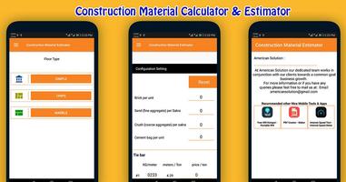 Construction Material Estimator screenshot 3