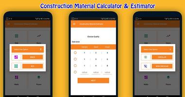 Construction Material Estimator screenshot 1