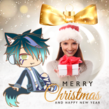 Gacha Christmas Photo Frame