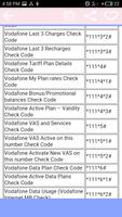 mobile ussd codes اسکرین شاٹ 2