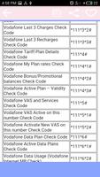 mobile ussd codes screenshot 2