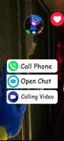 Video Fake call and chat Puppy Playtime Affiche