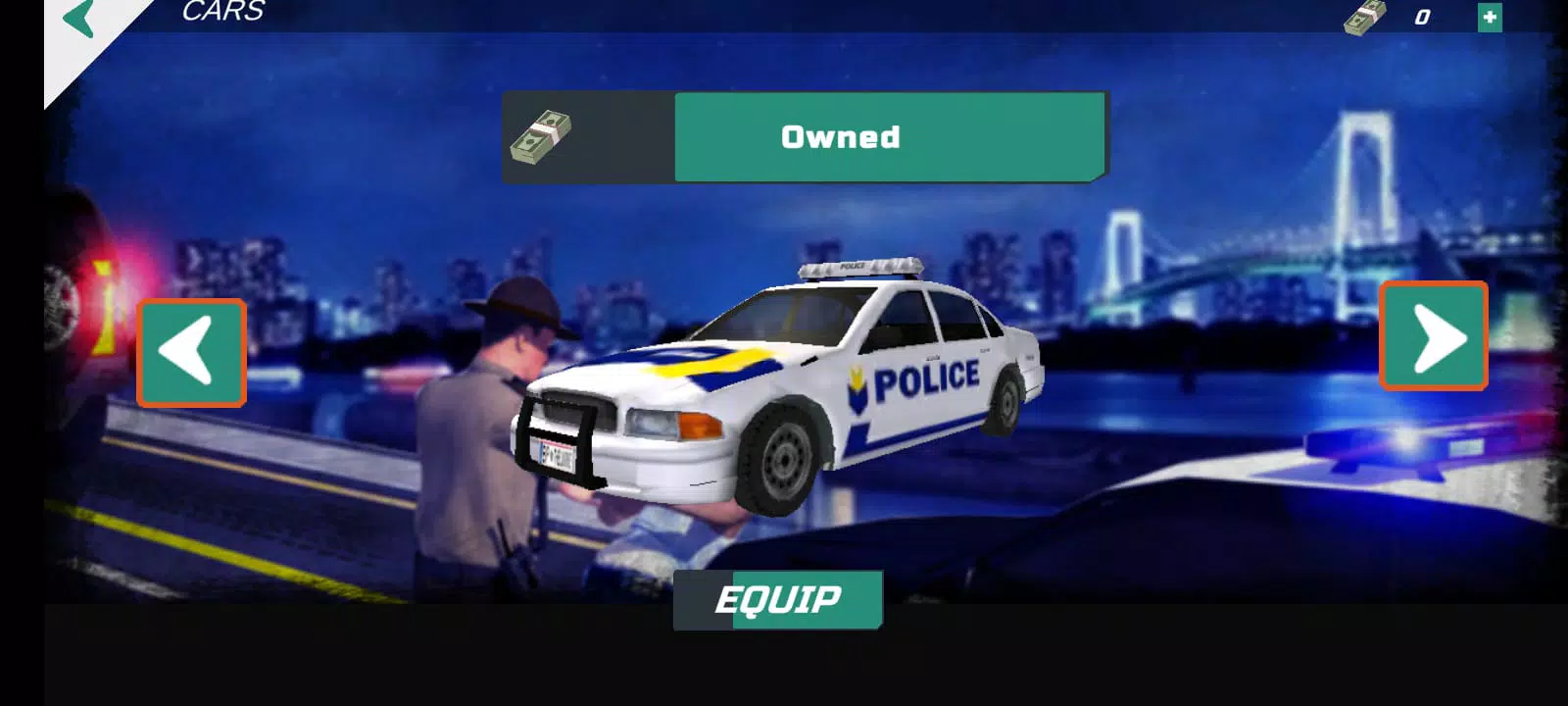 High-Speed Cop Car Chase