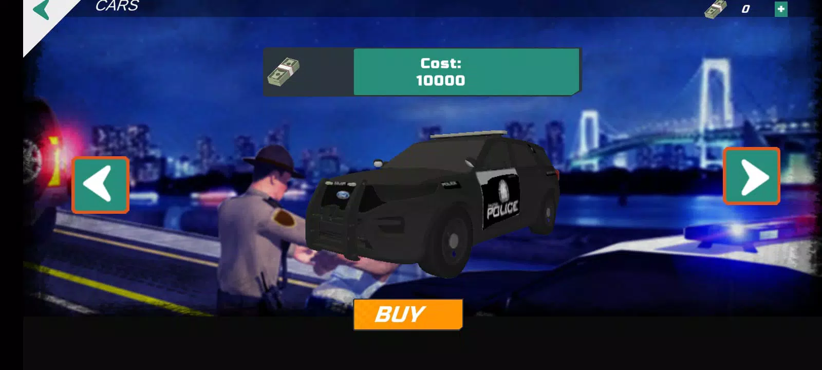 High-Speed Cop Car Chase