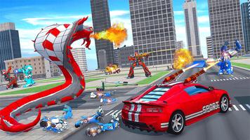 Robot Jet Drone Transform War Screenshot 1