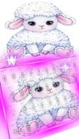 Cute Baby Sheep keyboard スクリーンショット 1