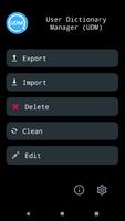 User Dictionary Manager (UDM) الملصق
