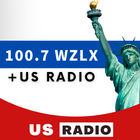 100.7 WZLX + RADIOS US online иконка
