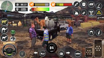 Farm Animal Game Truck Driving скриншот 1