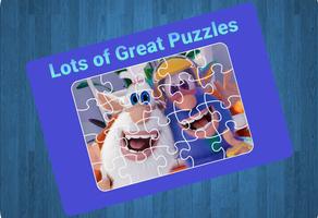 Boba Cartoon Jigsaw Puzzle Poster