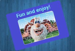 Boba Cartoon Jigsaw Puzzle captura de pantalla 3