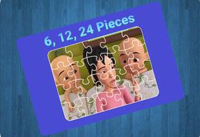 Kak Ros Upin Jigsaw Puzzle Screenshot 1