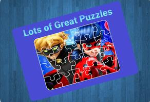 Jigsaw Puzzle Lady bug Affiche