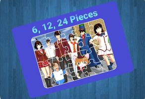 Sakura School Jigsaw Puzzle Screenshot 1