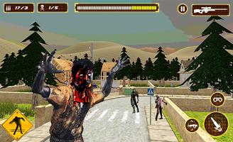 US Zombies Sniper Combat تصوير الشاشة 1