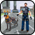 Cão de polícia robótico: K9 Dog Chase Simulator ícone