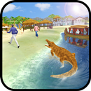 Wild Crocodile Beach Attack Simulator APK