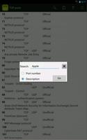 TCP Ports list Screenshot 2