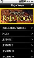 Poster Lessons in Raja Yoga