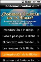 Podemos confiar en la Biblia? پوسٹر