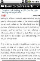 25 Internet Marketing Articles تصوير الشاشة 3