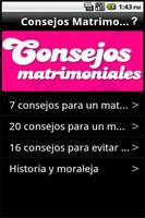 Consejos Matrimoniales پوسٹر